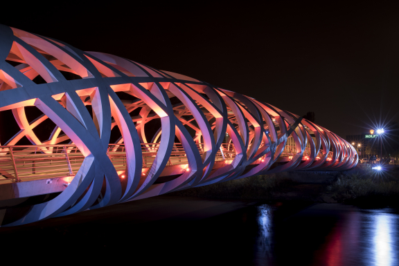 Hans Wilsdorf bridge, Geneva